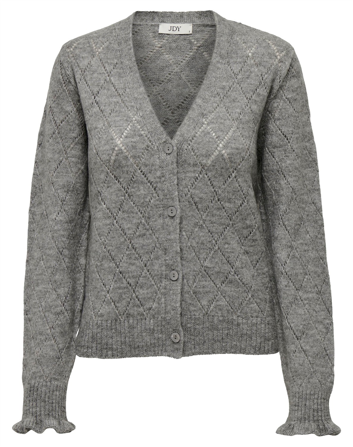 Letty V-Neck Structure Cardigan